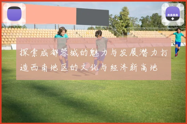 探索成都蓉城的魅力与发展潜力打造西南地区的文化与经济新高地